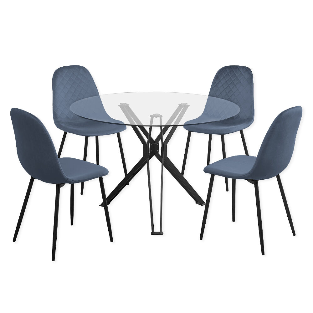 Juego De Comedor Casaideal New Bretta / 4 Sillas image number 0.0